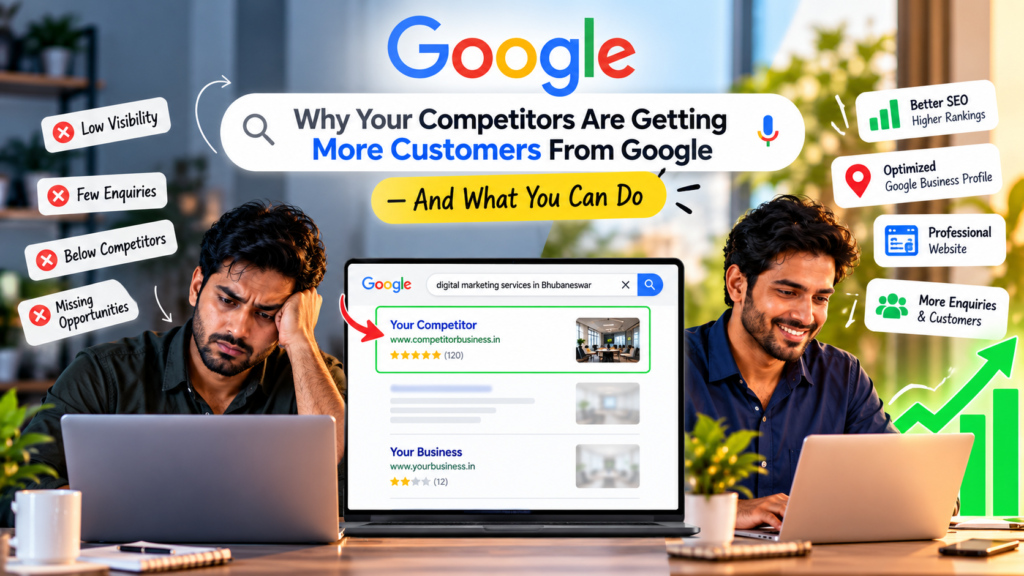 Get more customers from Google with SEO and digital marketing