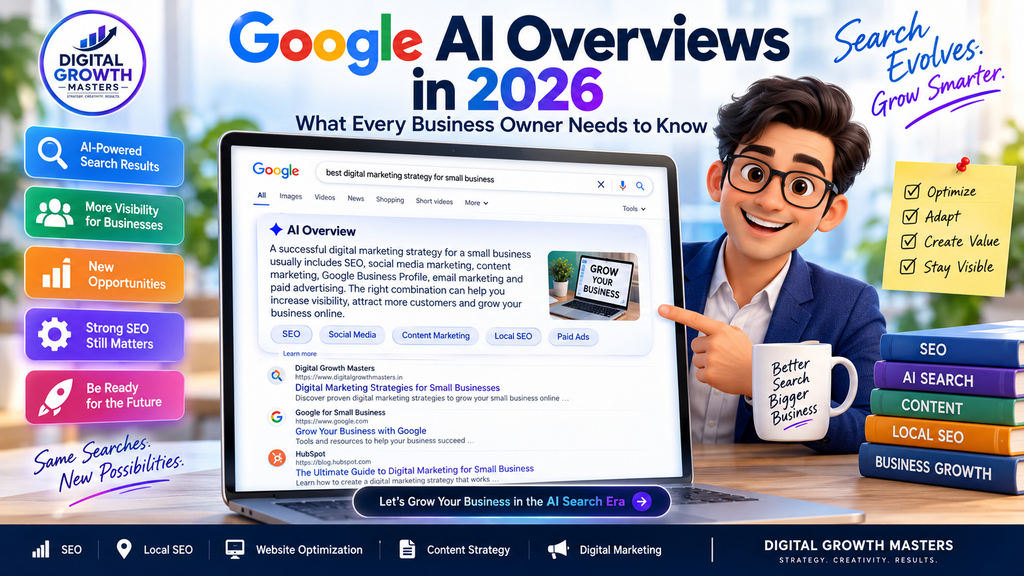 Google AI Overviews in 2026 and AI search optimization for businesses