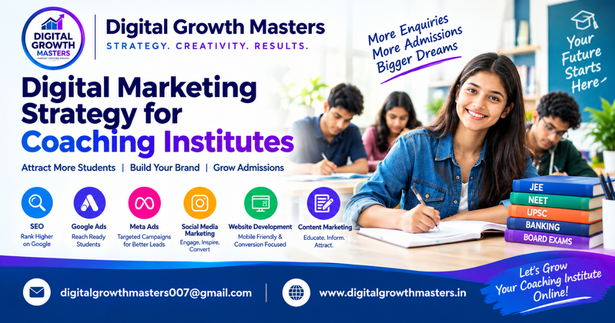 Digital Marketing Strategy for Coaching Institutes