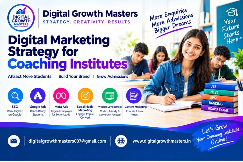 Digital Marketing Strategy for Coaching Institutes